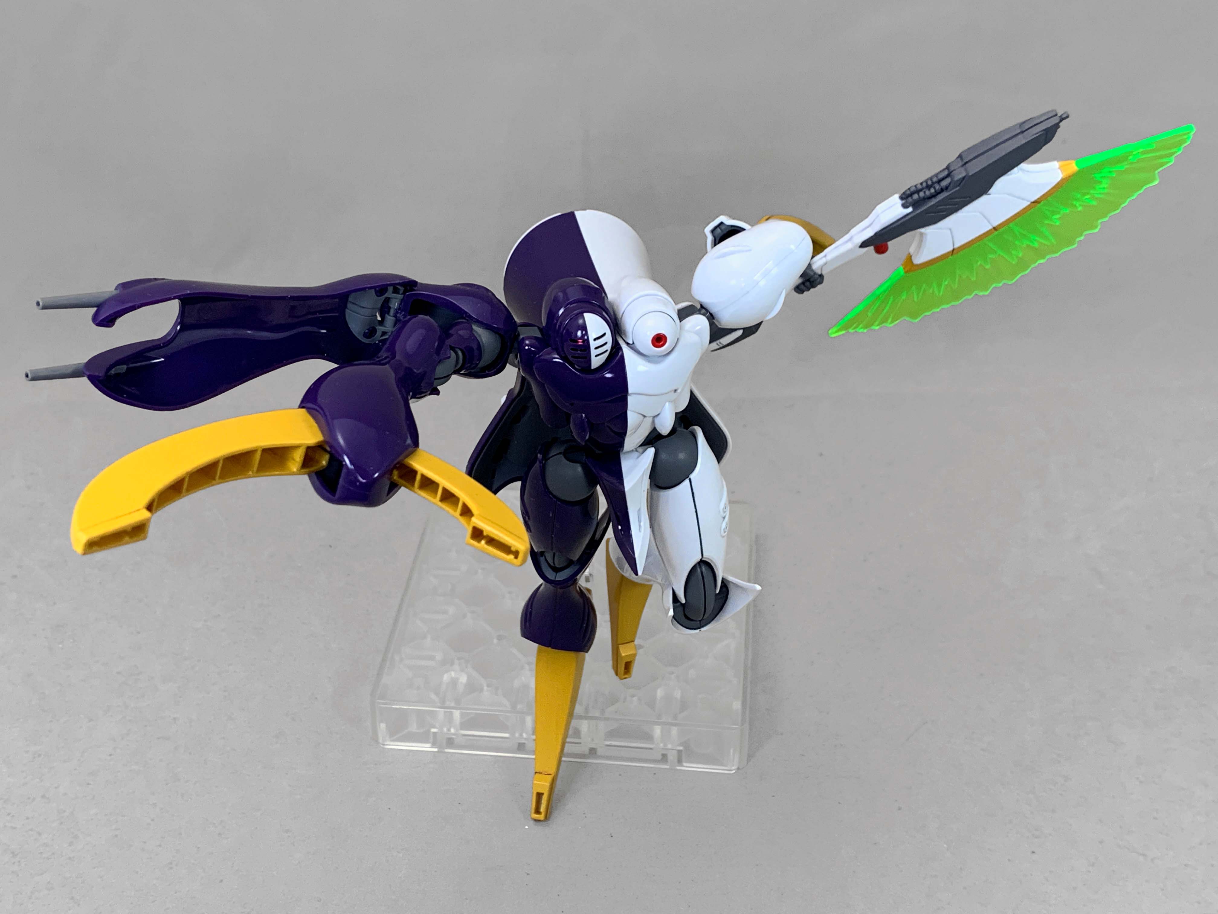 F A たちばな ディキトゥス 影のカリスト専用機 の武装は 光のカリスト専用機 と全く同じ 大型ビームアックス 手足のビームクロー 頭部と並ぶメガ粒子砲 エフェクトはサーベル刃のパーツ Ma形態時にも4本のビームクローを展開可能 木星帝国msの