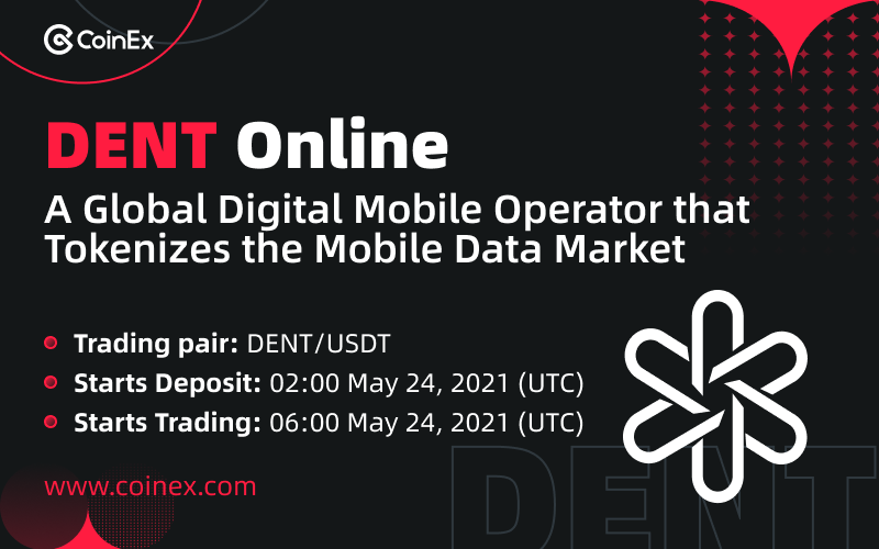 coinexcom's tweet photo. 🚀New Listing: $DENT

@dentcoin is a digital &amp; global operator for eSIM, top-ups and voice minutes with aiming to provides customers the most convenient way of staying online while traveling.

🔗Details: https://t.co/55xIDKwxup

#CoinExListing $BTC $ETH $CET https://t.co/OEQg7zqpoS