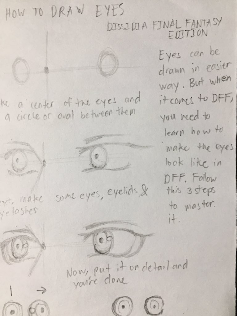 GsArt8's tweet image. How to draw eyes
DISSIDIA FINAL FANTASY EDITION
Sorry for the crop
#artist #tutorial #tutorialart #dissidiafinalfantasy #dissidia #finalfantasy #artistsupport #artisttips #tips