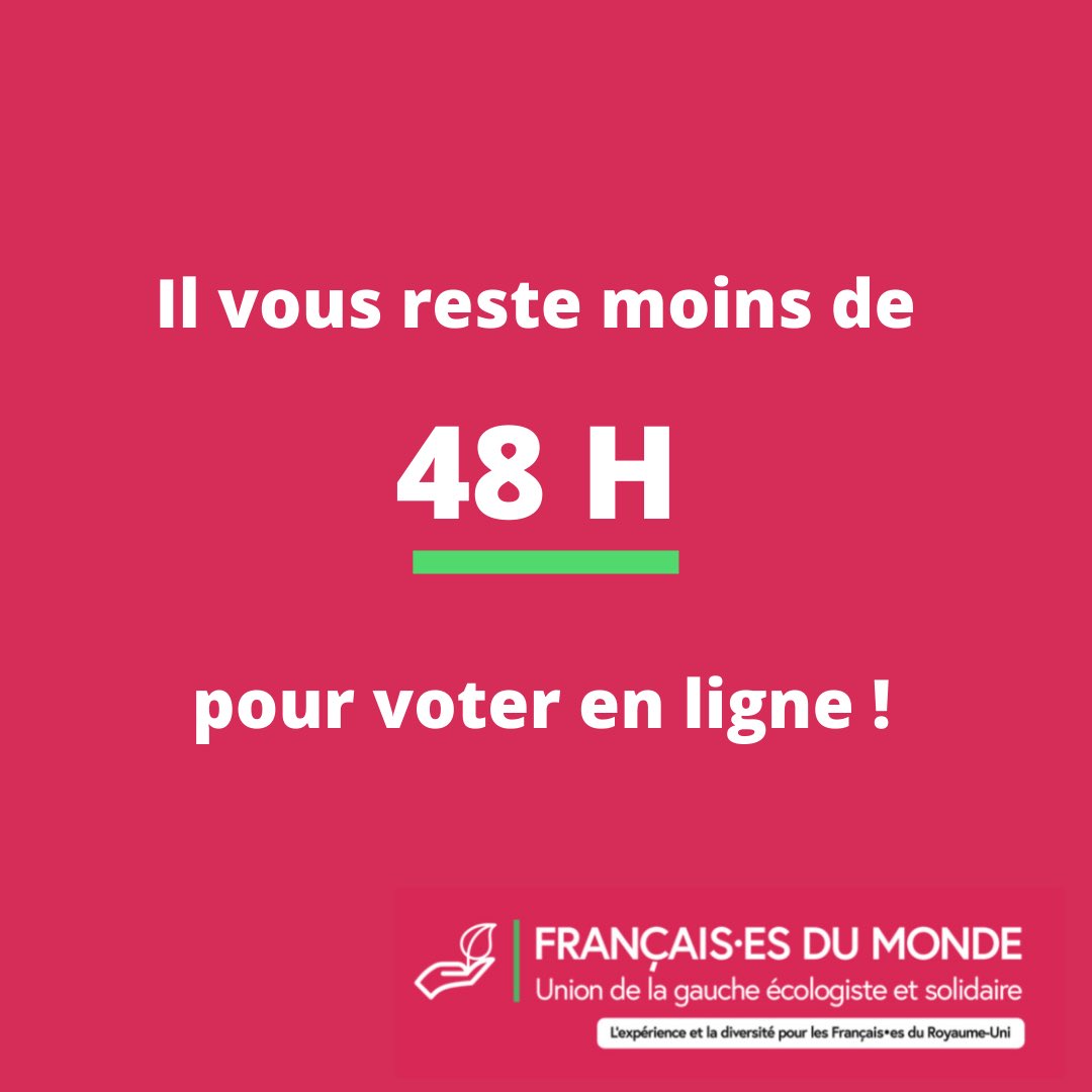 Gauche écologiste et solidaire – Consulaires 2021 tweet media
