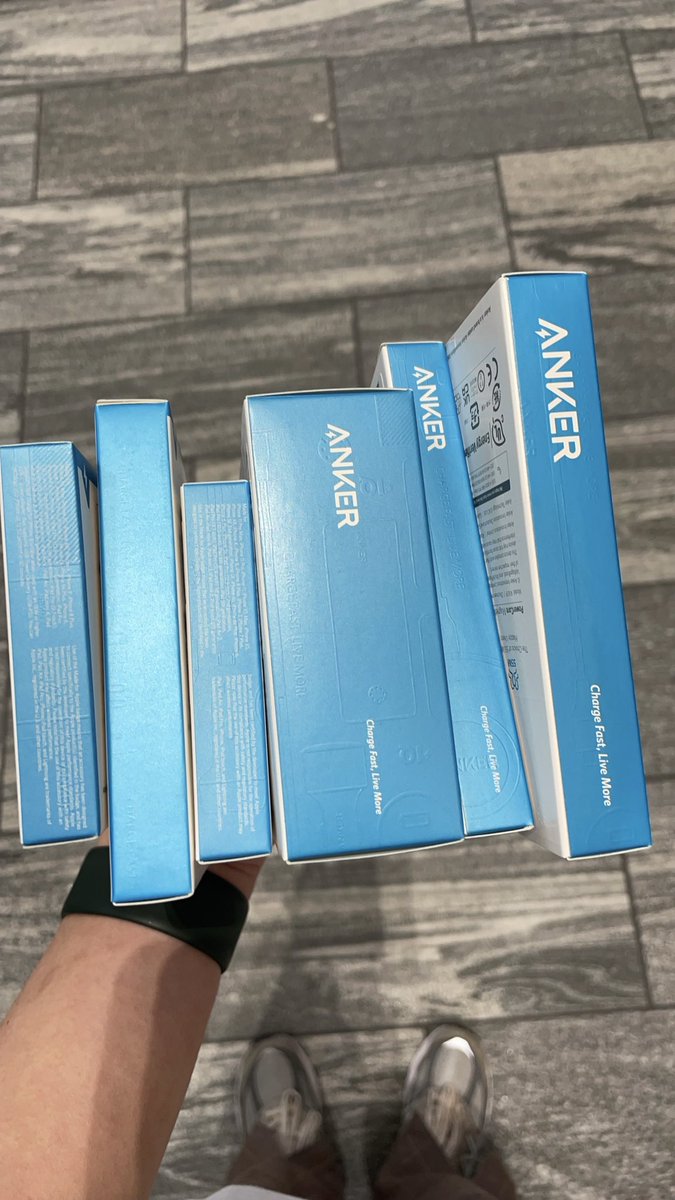 yushi130220's tweet photo. Ankerで爆買い🙄 https://t.co/xVblZocCVA