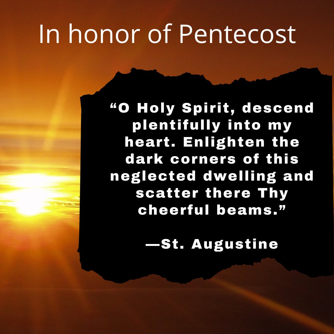 presentivity's tweet photo. #pentecost #CatholicTwitter #catholic https://t.co/ZvYzNjvPUI