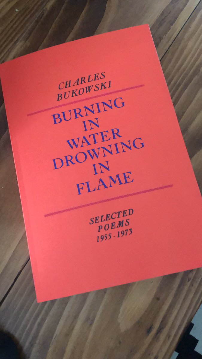 LaSeville's tweet photo. Lost my original copy of this a few years back so looking forward to revisiting this! #CharlesBukowski https://t.co/atW94DY5uA