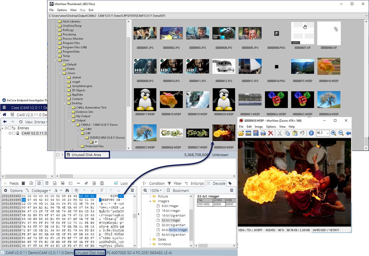 SimonDCKey's tweet photo. V2.0.11.0 BETA of the #EnCase #C4ALL #EnScript adds support for WebP images:

https://t.co/VRbhshXlmE

#DFIR #InfoSec #CaseAutomation #CustomWorkflows @OpenTextSecure @OpenText https://t.co/JtGc6pSlBn