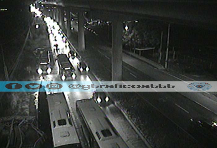gtraficoattt's tweet photo. #InformaGT Vista del tráfico que se mantiene en la Carretera Panamericana a la altura de la 24 de Diciembre - Plaza Milenio en ambas direcciones. https://t.co/HMa5V2hfqk