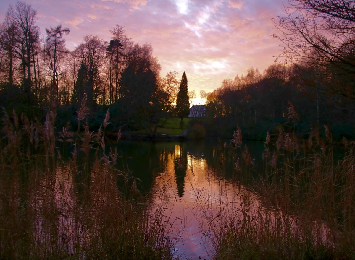 Château at nightfall #LaHulpe