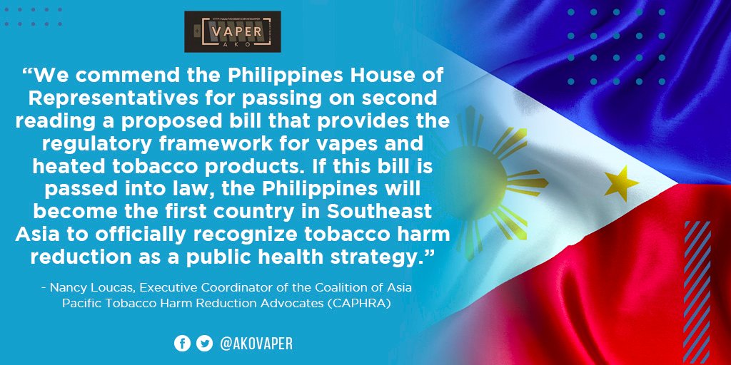 AkoVaper's tweet photo. Yes to HB 9007! 
#VaperAKO
#YEStoHB9007 
#TamangRegulasyonLamang
#Right2Vape
#Right2Choose
#Right2Switch
#banFlavorbans
#vapingsavedmylife
#RufusWesDaBest
#GarbinGarin4theWin
#KasanggaMarcoleta
#SalamatSuansingSingsonMeehan
#KabsatDVSavellano
#YestoVapeBill

@NY2NZ @caphraorg https://t.co/YnKmZtjSQd
