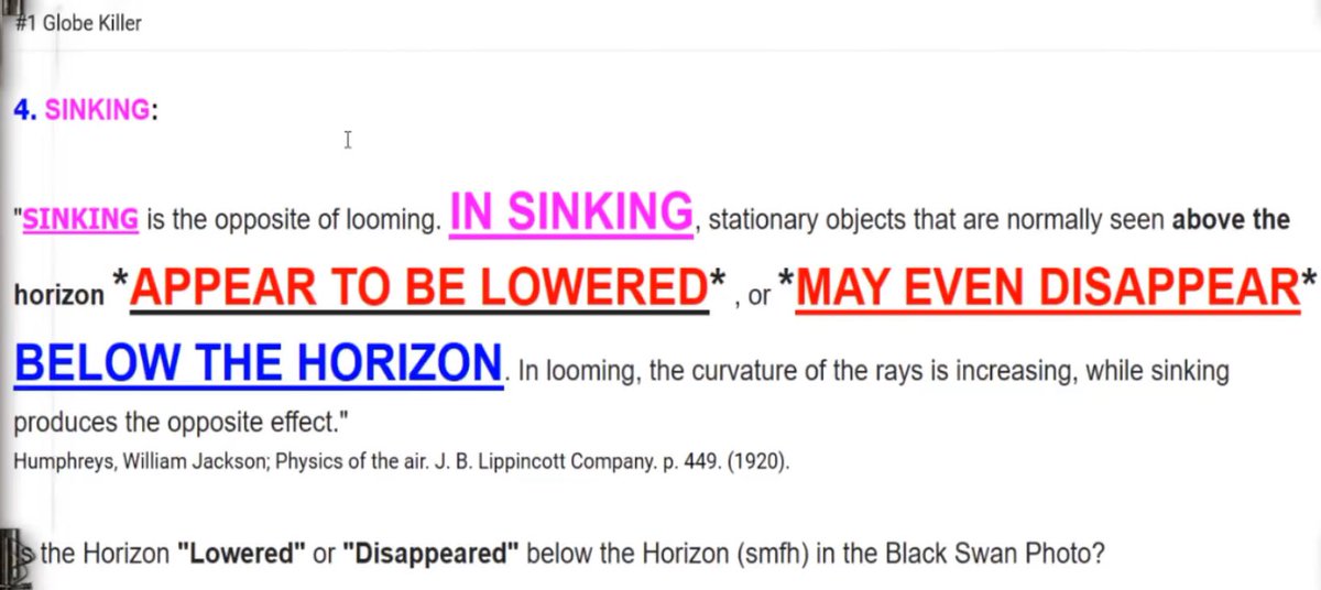 NothingSirius's tweet image. That oil rig did not just sink. Changes in #AtmosphericRefraction conditions caused that phenomenon, and the visual obstruction. It’s called #Sinking. 

#StudyHarder Joe, you can achieve great things flatearthfacts.com/flat-earth-mod…