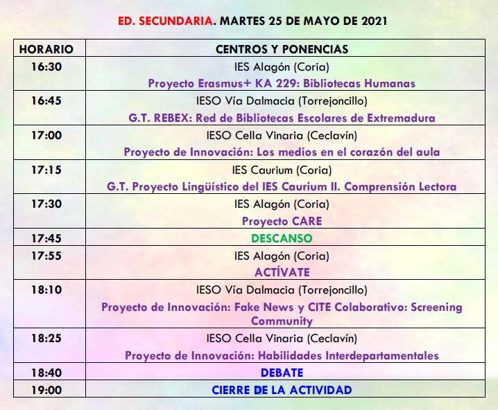 cpr_coria's tweet photo. IV Jornadas de Intercambio de Experiencias y Buenas Prácticas Educativas CPR Coria: https://t.co/NbT9sEwcbe
@CEPACoria @TvCella @mariuorienta @alagon_orienta @AlagonIes @BiblioiesAlagon https://t.co/EJ3t9BH38s
