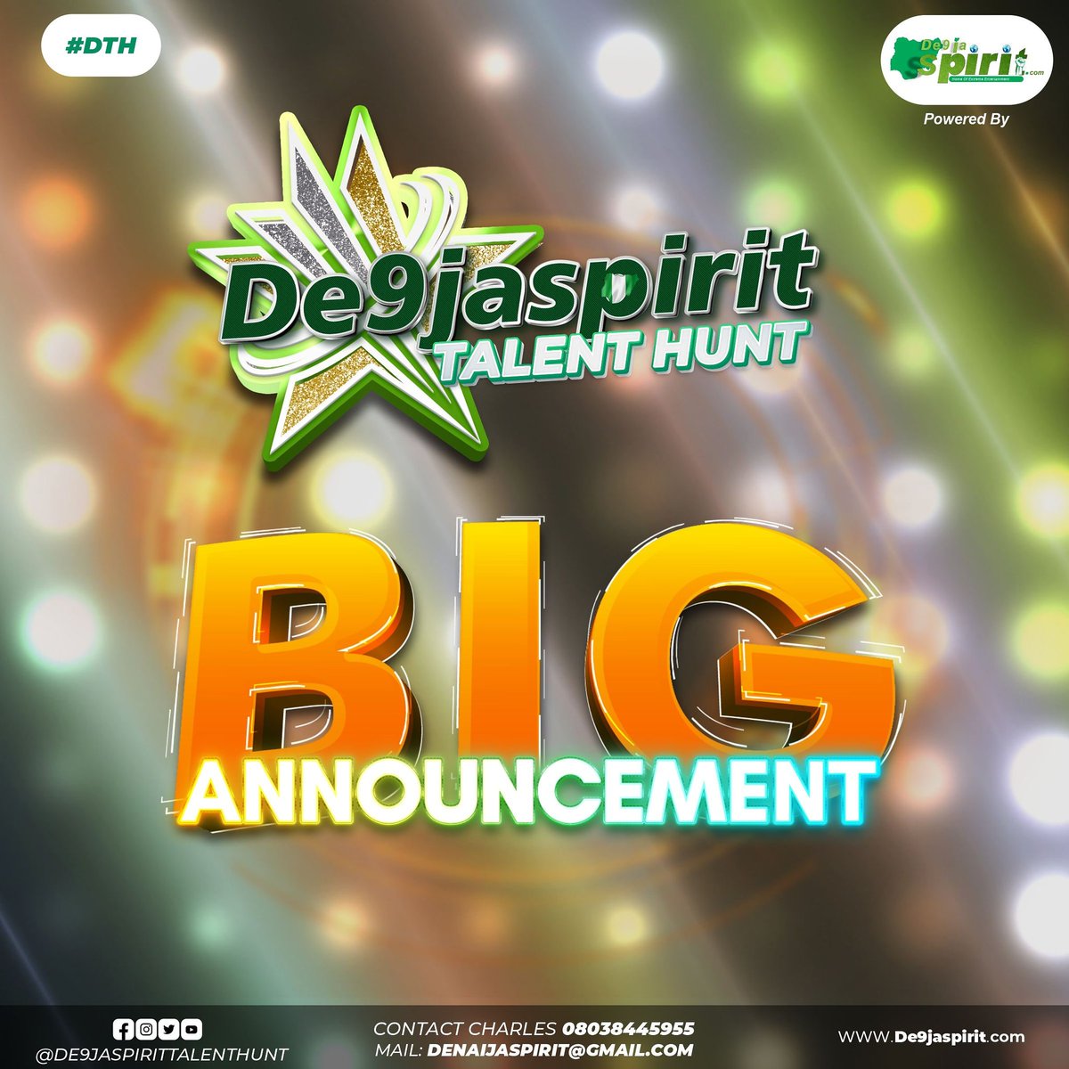 dazzy_world's tweet photo. BIG ANNOUNCEMENT COMING YOUR WAY STAY TUNED AS WE UNLEASH

#de9jaspirittalenthunt2021
#Dazzyworld 
#de9jaspirittalenthunt https://t.co/XLhWn0o7ex