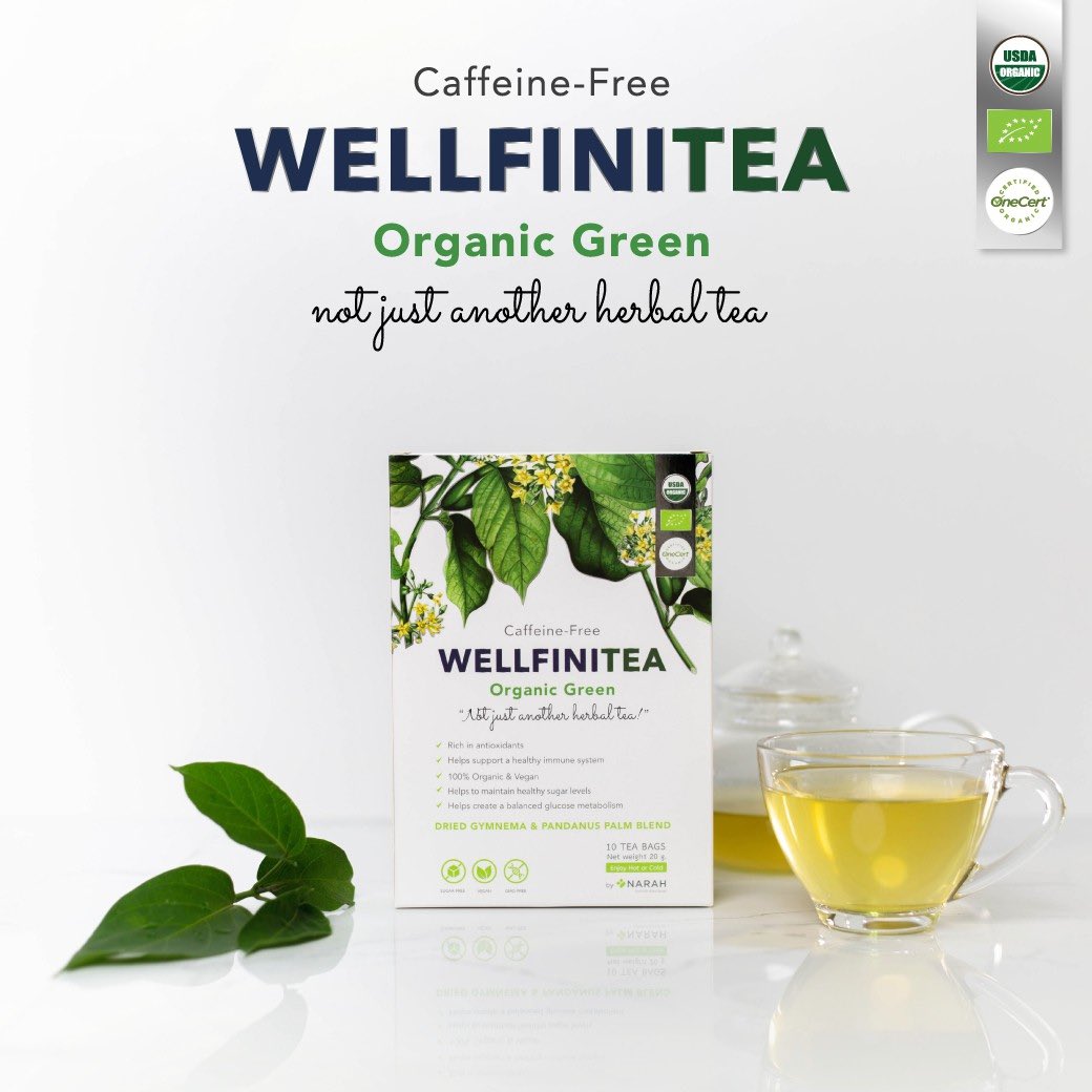 Have you tried us out yet? #wellfinitea #organic #sugarblocker #herbaltea