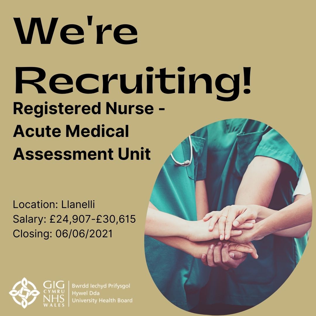 Swyddi Hywel Dda Jobs (@swyddihddajobs) on Twitter photo ** Registered Nurse - Acute Medical Assessment Unit **
The Acute Medical Assessment Unit (AMAU) at Prince Philip Hospital is looking for dynamic and motivated Registered Nurses to join our team at <a href="/HywelDdaHB/">Hywel Dda UHB</a>.
Click the link..
hduhb.nhs.wales/jobs/#!/job/UK⦠** Registered Nurse - Acute Medical Assessment Unit **
The Acute Medical Assessment Unit (AMAU) at Prince Philip Hospital is looking for dynamic and motivated Registered Nurses to join our team at <a href="/HywelDdaHB/">Hywel Dda UHB</a>.
Click the link..
hduhb.nhs.wales/jobs/#!/job/UKβ¦