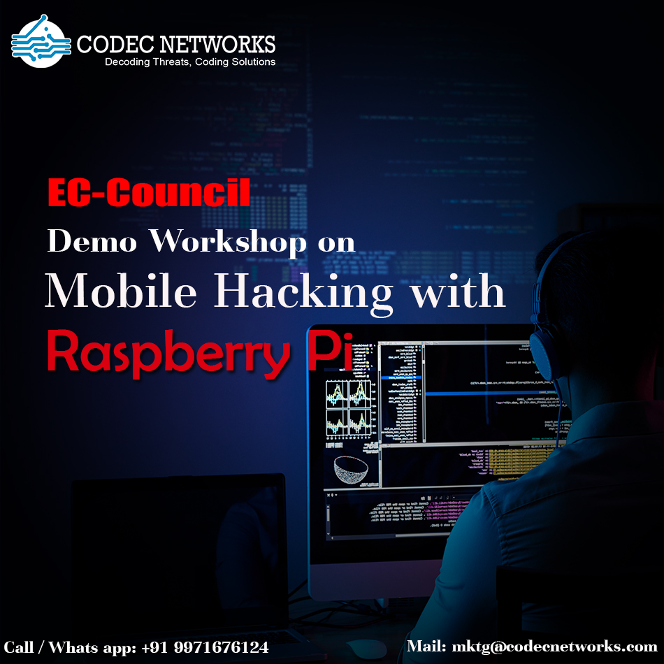 Codec_Networks's tweet photo. #EcCouncil - Practical #MobileHacking with #RaspberryPi #Workshop - Planned for 2nd Jun 2021, by #WayneBurke (open to all students). It is a LIVE CLASS for 8 hours (1 full day).
Register Now @ INR 1300/-
Read more:- https://t.co/EPwGCMaz6z
#Hacking #CyberSecurity #CEHTraining https://t.co/zAgdnzydVC