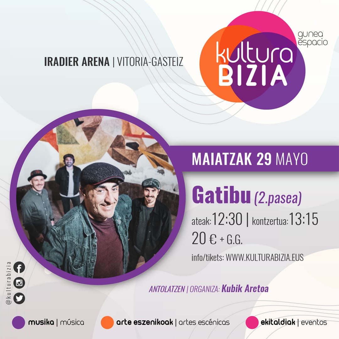 omijlosherran's tweet photo. GATIBU KONTZERTUAREN 2.PASEA!!#gatibu #concierto #kulturabizia https://t.co/ekPHYWSsHO