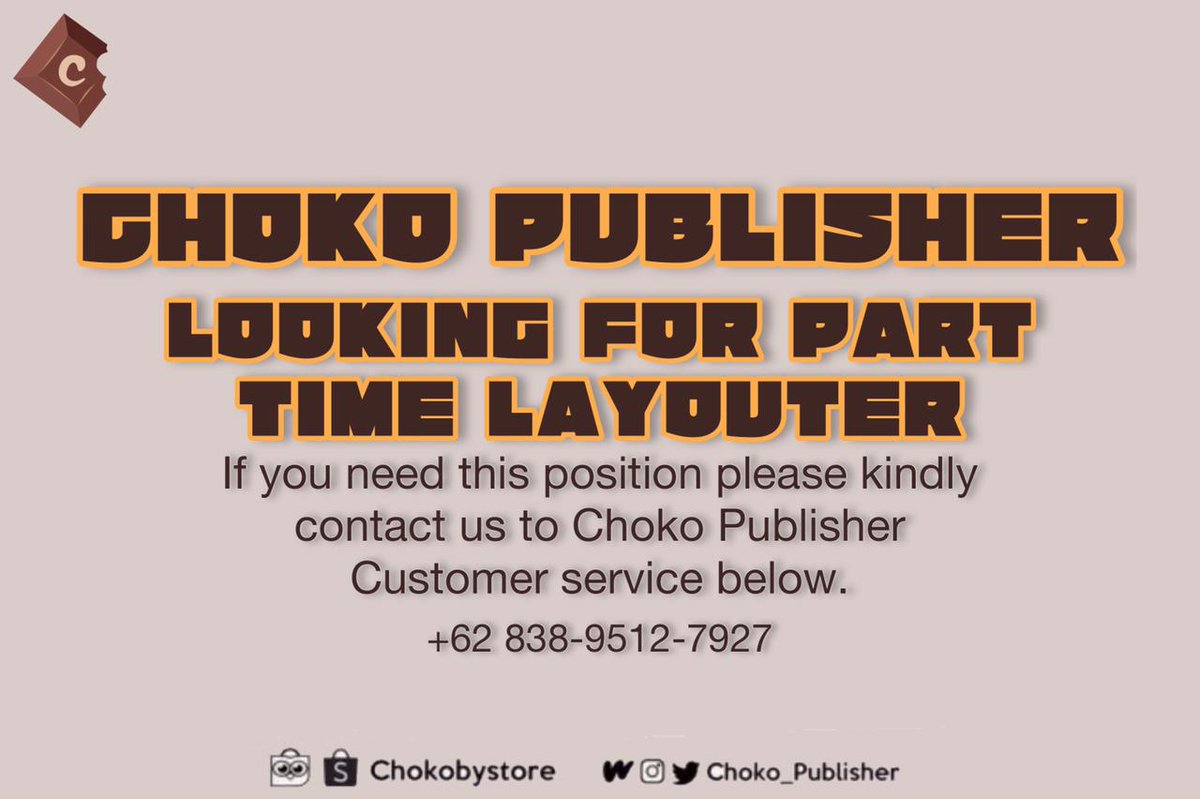 Choko Publisher tweet media