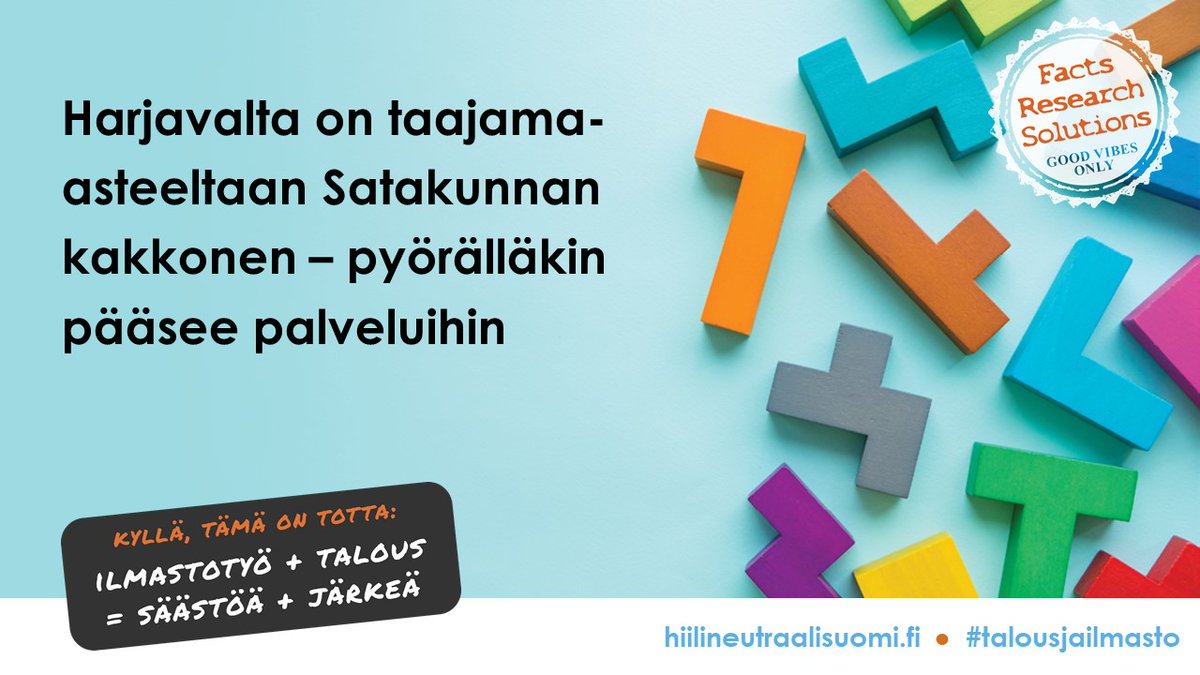 Pyöräilykuntien verkostoon kuuluvassa Harjavallassa on lyhyet etäisyydet kunnan pienestä maantieteellisestä koosta johtuen. Pyöräteitä riittää, toki osa reiteistä kaipaa kiepeästi kunnostamista. #vahvajarohkea #harjavalta #pyöräilykuntienverkosto
