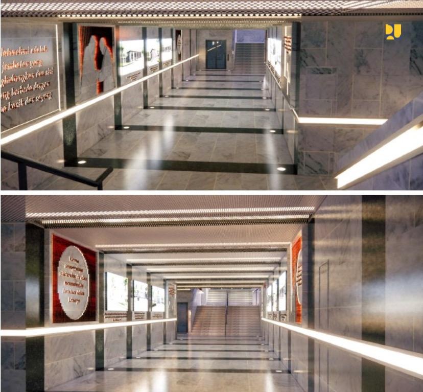 Terowongan Istiqlal - Katedral, Juni rampung, Akan dipasang papan petunjuk 🙋‍♂️ Arah Ke Istiqlal untuk ibadah Tuhan yang Maha Tunggal/Esa atau Tauhid, dan arah ke Katedral untuk ibadah Tuhan yang Tiga alias Trinitas ..., 
Trus manfaatnya apa ya? 

Saya kurang faham..😷🤐🤦‍♀️