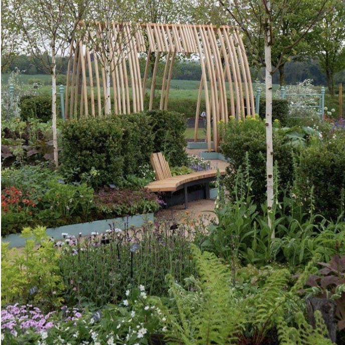 Still plenty of time to visit <a href="/hardyplants/">Hardy's Plants</a> Festival Garden, raising funds for <a href="/naomiandjack/">Naomi House & Jacksplace</a> The stunning design was intended for this year’s Chelsea Flower Show, but they’ve built it on the nursery instead.. so you can enjoy everything up close. Info &amp; tickets via Hardy’s website