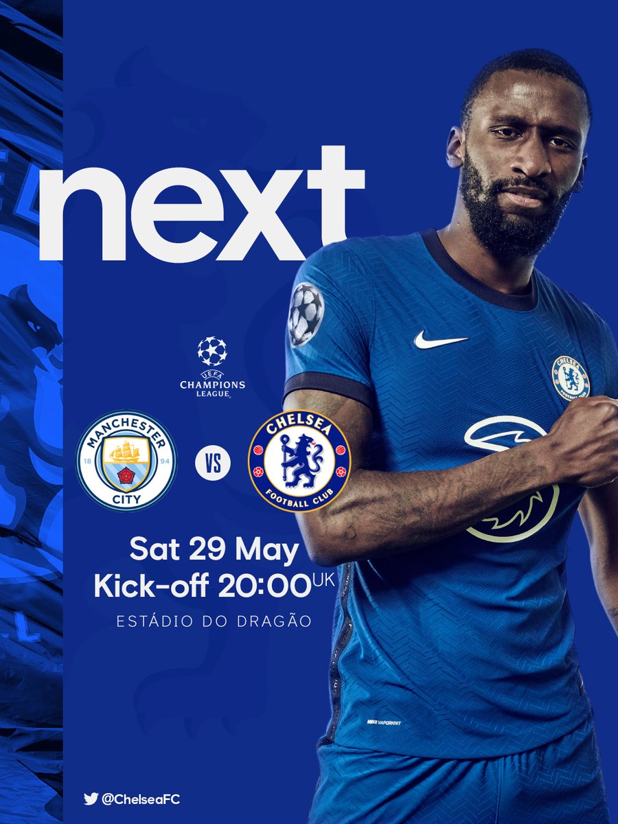 ChelseaFC's tweet photo. All the #MondayMotivation we need! 😁

#UCLFinal https://t.co/zD4WFTDSwz
