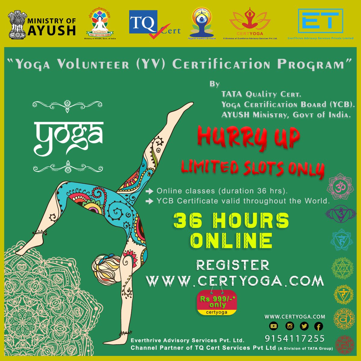 rohith_Kaizoku's tweet photo. "Learn and Teach Yoga"
36Hours online Training program includes
â˘A certificate from the Yoga Certification Board
â˘Yoga Sessions
â˘Fundamentals of Yoga
â˘Guidelines of Yoga
â˘Covid Preparedness
â˘Food and Thoughts
đPlease visit https://t.co/1nEu3rLY62đ
#BeActiveAtHome https://t.co/Y4utkDl3oS