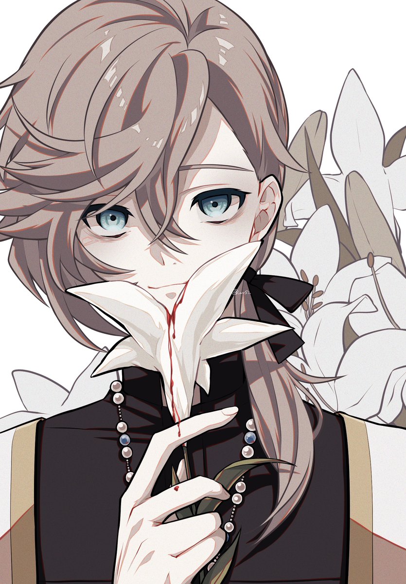 神父 かな絵 紫之のイラスト