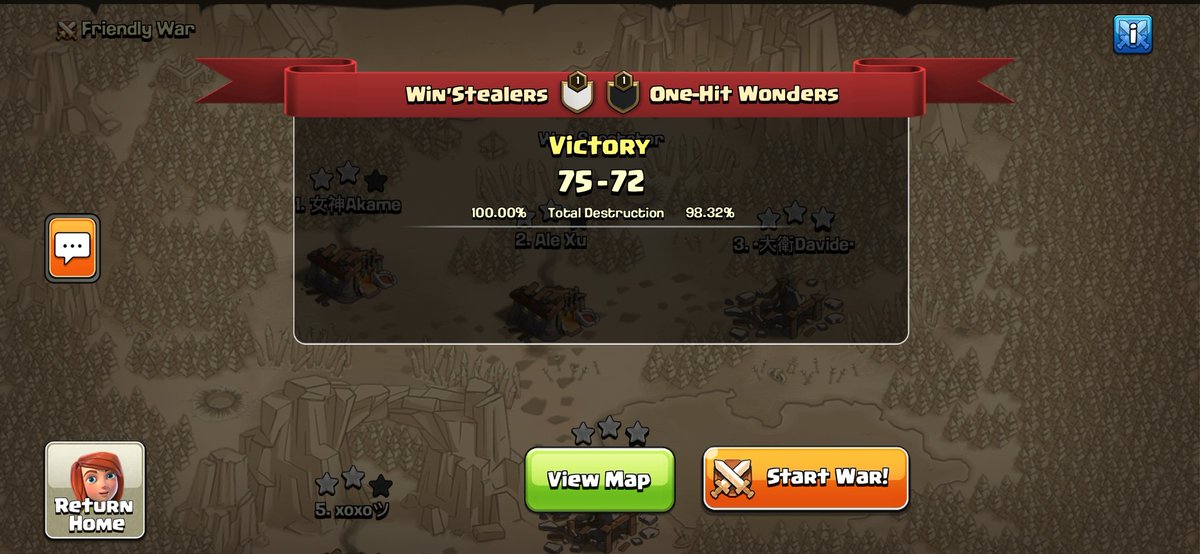 Another win, another no dip war💥💥
With this win we end our regular season in cwl with an op 8-0-0🤪
Cya in playoffs