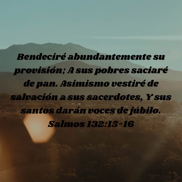 Buenos días! Que tengas una excelente semana. Dios te bendiga!