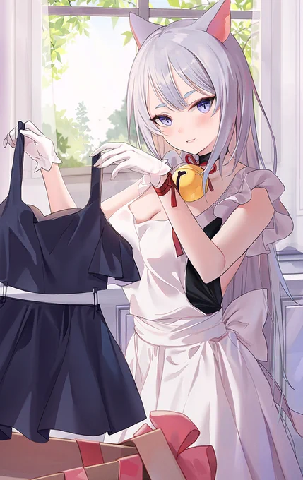プレゼントありがとね、ご主人様 