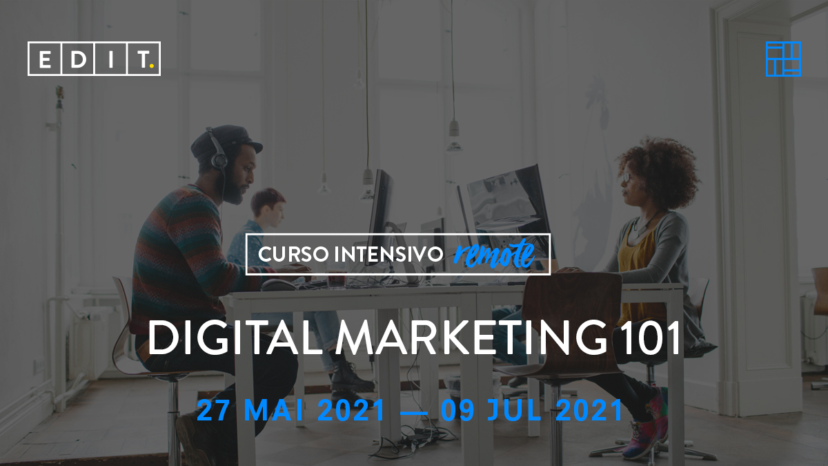 ⚠️ VAGAS LIMITADAS ⚠️
🧨Digital Marketing 101
📌 Curso Remote Learning de 45 horas

É já na próxima quinta-feira, dia 27 de maio, que inicia o curso intensivo de Digital Marketing 101 em formato Remote Learning!

ℹ️ Vê como te podes inscrever aqui: bit.ly/3eE1n3T