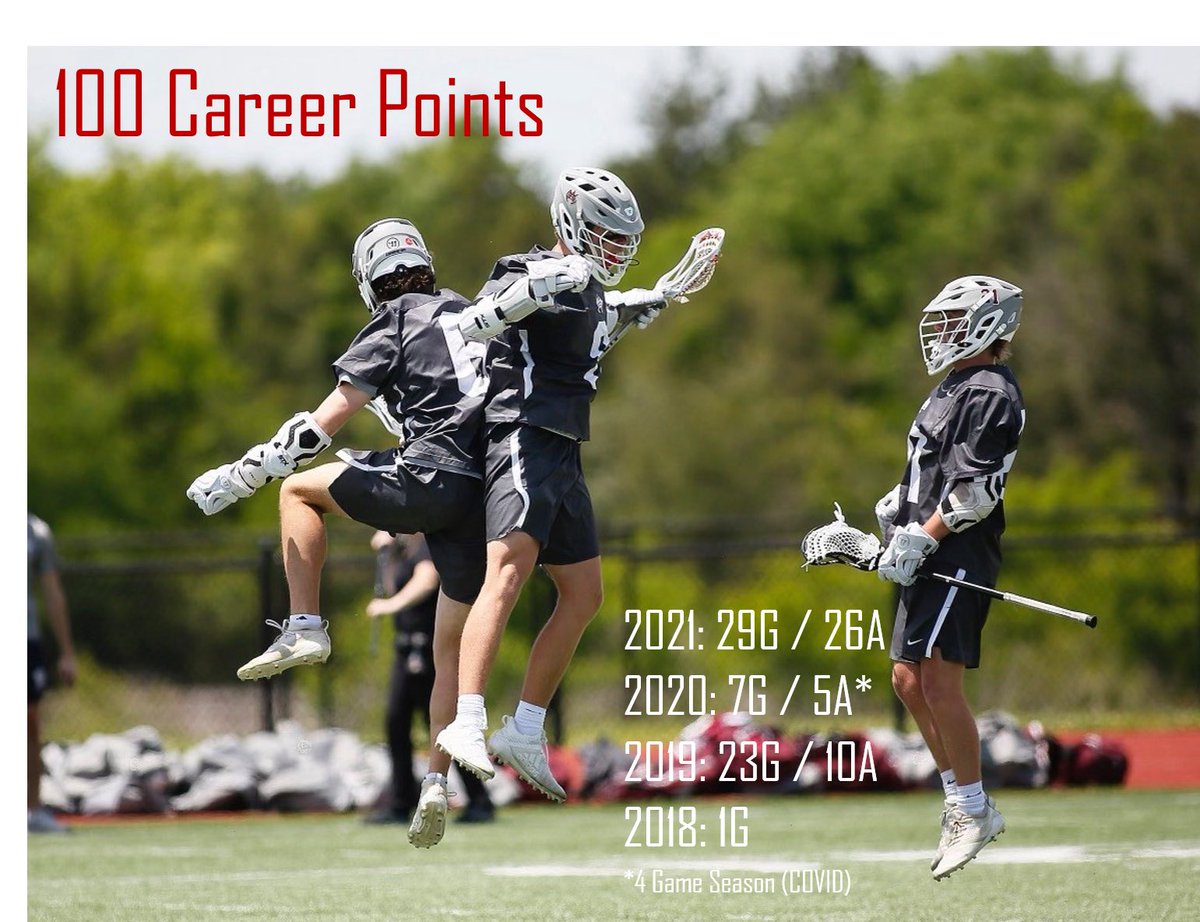 Milestone: Sr. Stokes Myers collected his 100th Career Point in the <a href="/MBALacrosse/">MBA Lacrosse</a> 17-12 win over CBHS in the State Championship game.