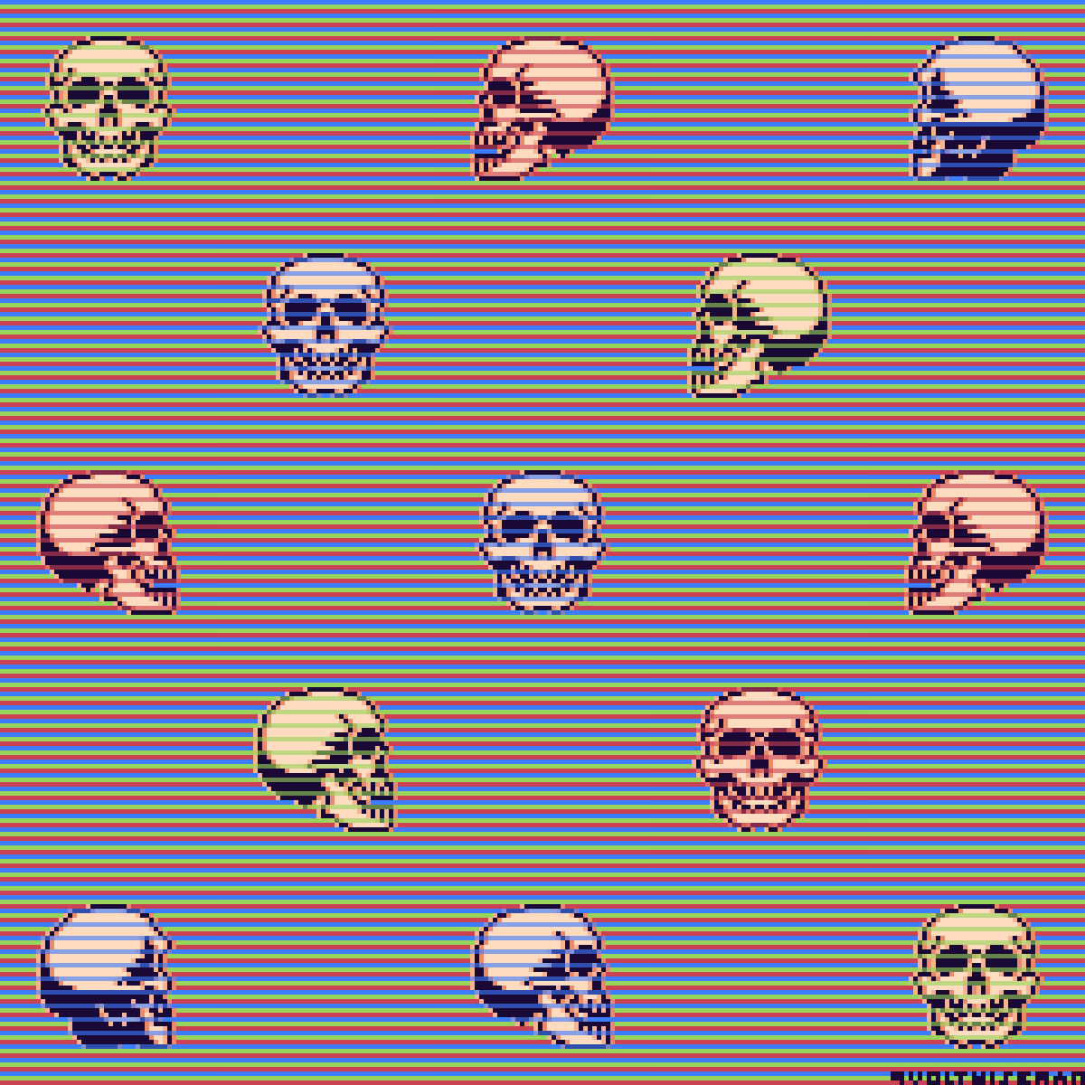 9voltwiseman's tweet photo. They're all the same colour, but don't tell them though - they think they're special

#pixelart #ドット絵 https://t.co/UAbbhqtnhT