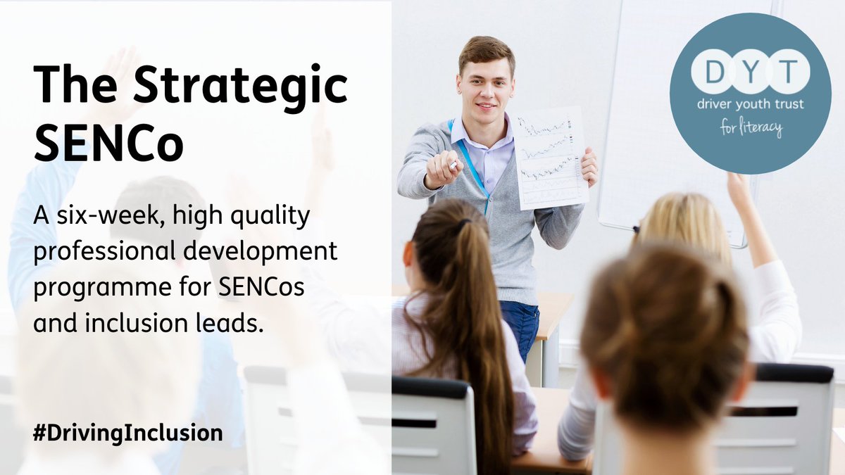 KennyInclusion's tweet photo. Very excited to be announcing that @DriverTrust will be running this programme from September. Supporting SENCos to strategically lead SEND across their settings. #DrivingInclusion https://t.co/5BFjtWeQvd