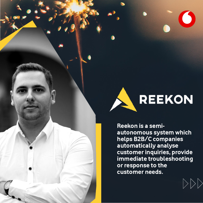 VodafoneGroup's tweet photo. Our Bright Sparks Programme is live. Meet some of this year's start-ups in the #DigitalTransformation &amp; Customer Operations category...