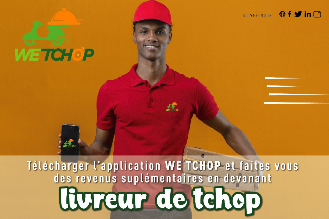 tchop_we's tweet image. Application mobile we tchop bientôt disponible pour tous les moto taximan.. étudiants.. 

Avec we tchop travaillez à votre compte et gagnez un revenu supplémentaire en devenant livreur de tchop
#tchop
#livraisonderepas
#yaoundé
#douala
