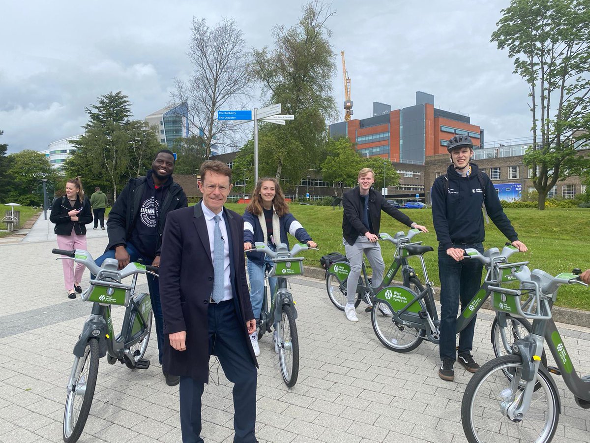 Guild_EE's tweet image. Delighted to have attended the launch event for the @WMCycleHire bikes at the @unibirmingham! Such a fantastic project that I am proud to have worked on with @UoB_Transport. Download the app and get cycling🚲