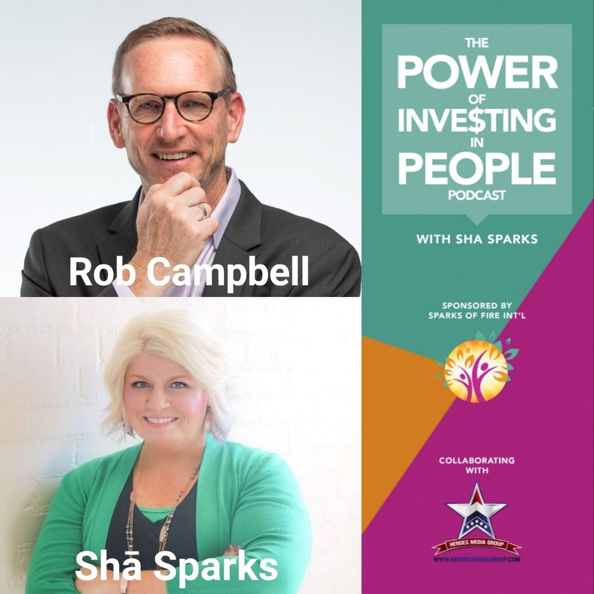 📢 Thank you to @Shā Sparks and @Heroes Media Group  for time invested 💡

Listen to the podcast here: shockyourpotential.com/podcast/an-opt… 

#leadership #coaching #podcast #heroesmediagroup #robcampbellleadership #shockyourpotential