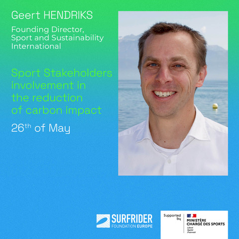 The 'Sports and the European Green Evolution' conference is taking place May 25/26.
#SandSI Founding Director <a href="/gdhendriks/">Geert Hendriks</a> joins the discussion on May 26 to speak about sport stakeholders involvement in carbon reduction. 

For registration details, visit:
us02web.zoom.us/webinar/regist…