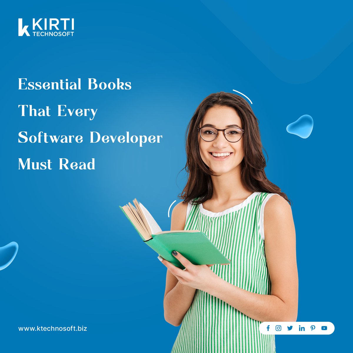 syndelltech's tweet image. Just like programmer trends and languages, programming books come and go, but these six books have stood the test of time
#coder #codingbooks #softwarearchitecture #softwaredevelopers #developerlife #developerdiaries #developerbooks #peoplewhocode #kirtitechnosoft