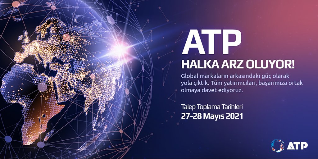 1997 yılında teknoloji şirketimiz ATP’de heyecanla çıktığımız yolda, vardığımız bu yeni açılım, bizlere hem gurur hem de başarılarını daha yukarı taşıma sorumluluğu veriyor... #ATP #ATATP #teknoloji #halkaarz #BORSA