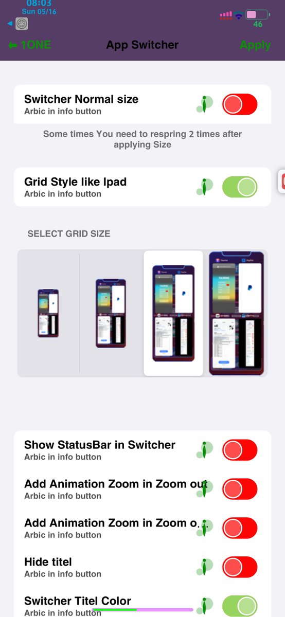 SilzeeJailbreak's tweet image. Giveaway 💥💥💥

1ONE Tweak - More than 250 features

5⃣ Copies

Must follow @mostafa_iq and @SilzeeJailbreak 

Must Retweet and ❤️

Tag 1⃣ Friend 

Comment #1ONE

Last Date - 27

Package Link - repo.packix.com/package/com.mo…