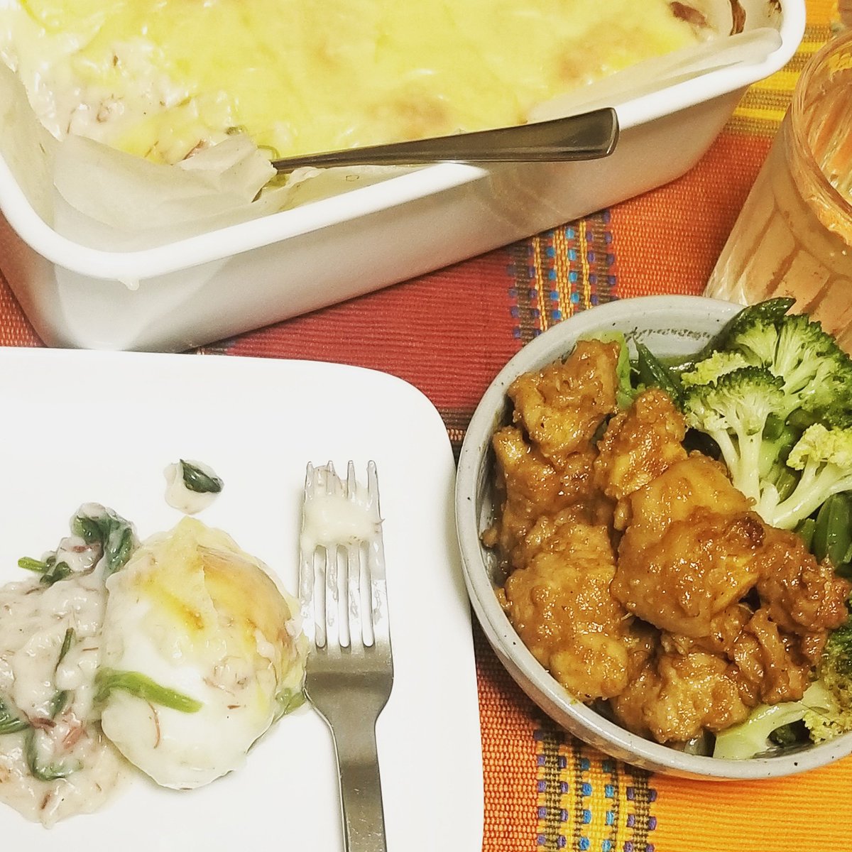 ビーズアクセサリー バッグ Stellamaris 昨晩はほうれん草と茹で卵のクリームグラタンと タンドリーチキン を作りました タサン志麻さんのレシピ グラタンはコンビーフ足しました タンドリーチキン 卵とほうれん草のグラタン タサン志麻さんのレシピ