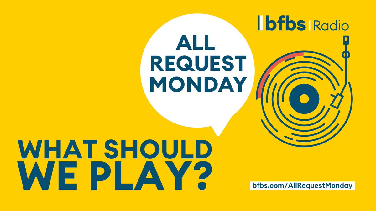 BFBSRadioHQ's tweet photo. We're letting YOU choose the music... So, make the most of it! π
What should we play? π΅
β° 10am to 10pm UKT
π
Monday 31st May
Choose your tracks, below!
π https://t.co/wtEUpaA6F5 https://t.co/CMYQDoWgw2