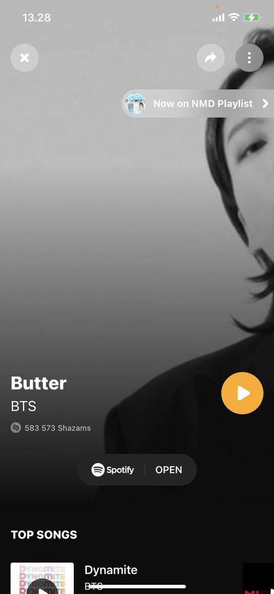 BTS_army_Fin's tweet photo. Remember to Shazam Butter!

Lol the whole Shazam turns yellow after Shazaming Butter 💛🤔😂

#Voi_jee @BTS_twt https://t.co/tFZ2vku4r8