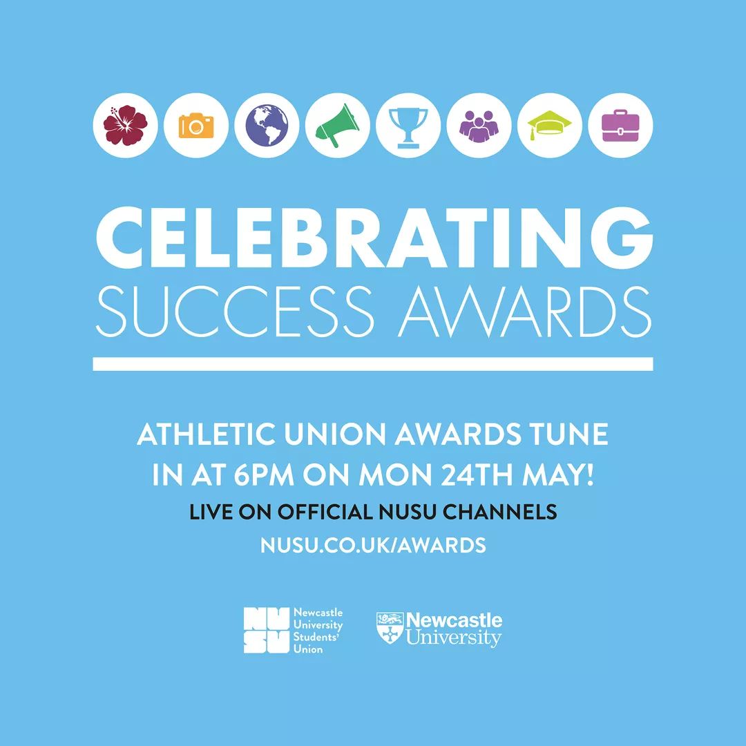 💙 Join us for the Athletic Union Awards tonight at 6pm to see which clubs, teams and individuals have come out on top! Links will be posted on all our social media accounts later today! #CelebratingSuccess