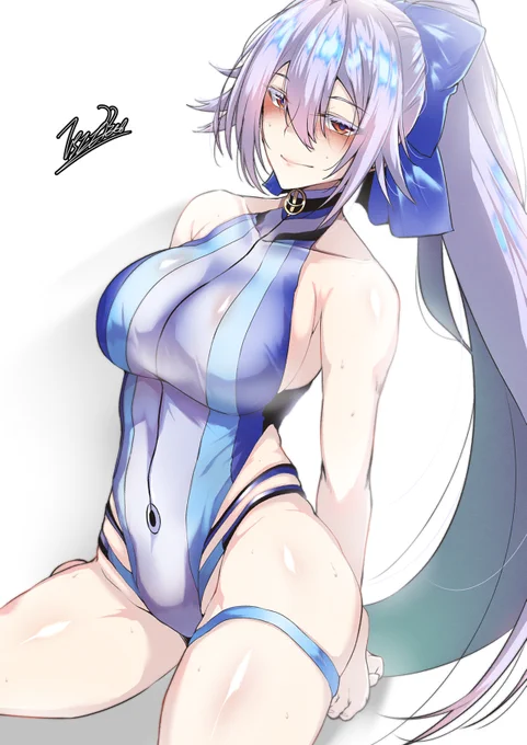 水着巴さん
#FGO
#巴御前 
