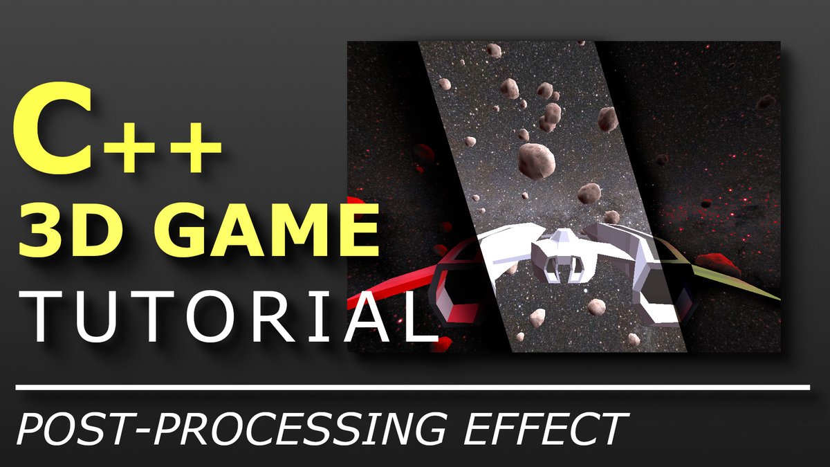 Pardcode Hello Everyone Today In The Cpp 3d Game Tutorial Series We Will See How To Make A Postprocessing Effect From Scratch Link T Co Eof0h6vxix I Hope You Ll Enjoy It Directx
