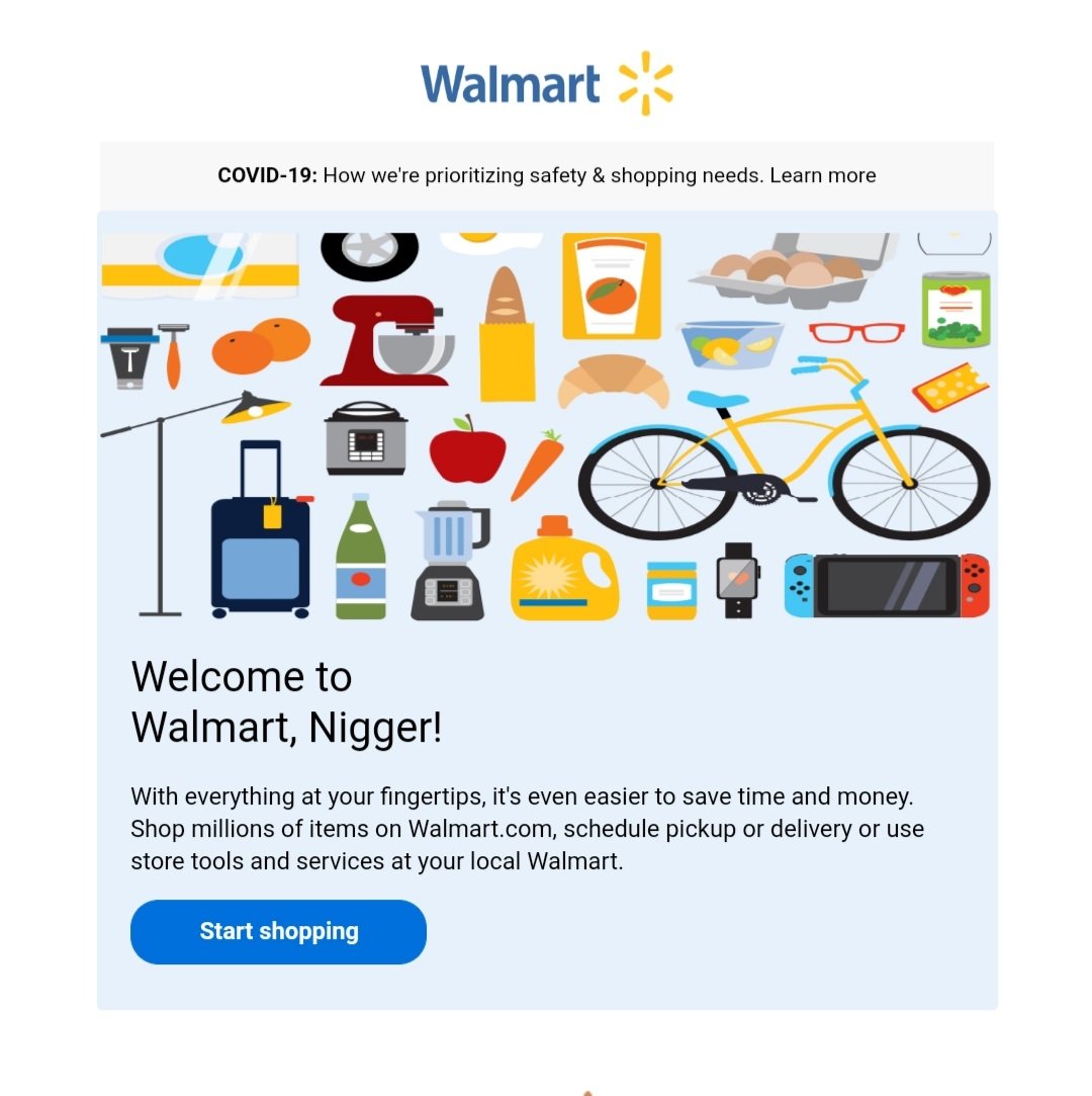 CharmingK4's tweet image. Woke up to this disturbing email from @walmart #Walmart