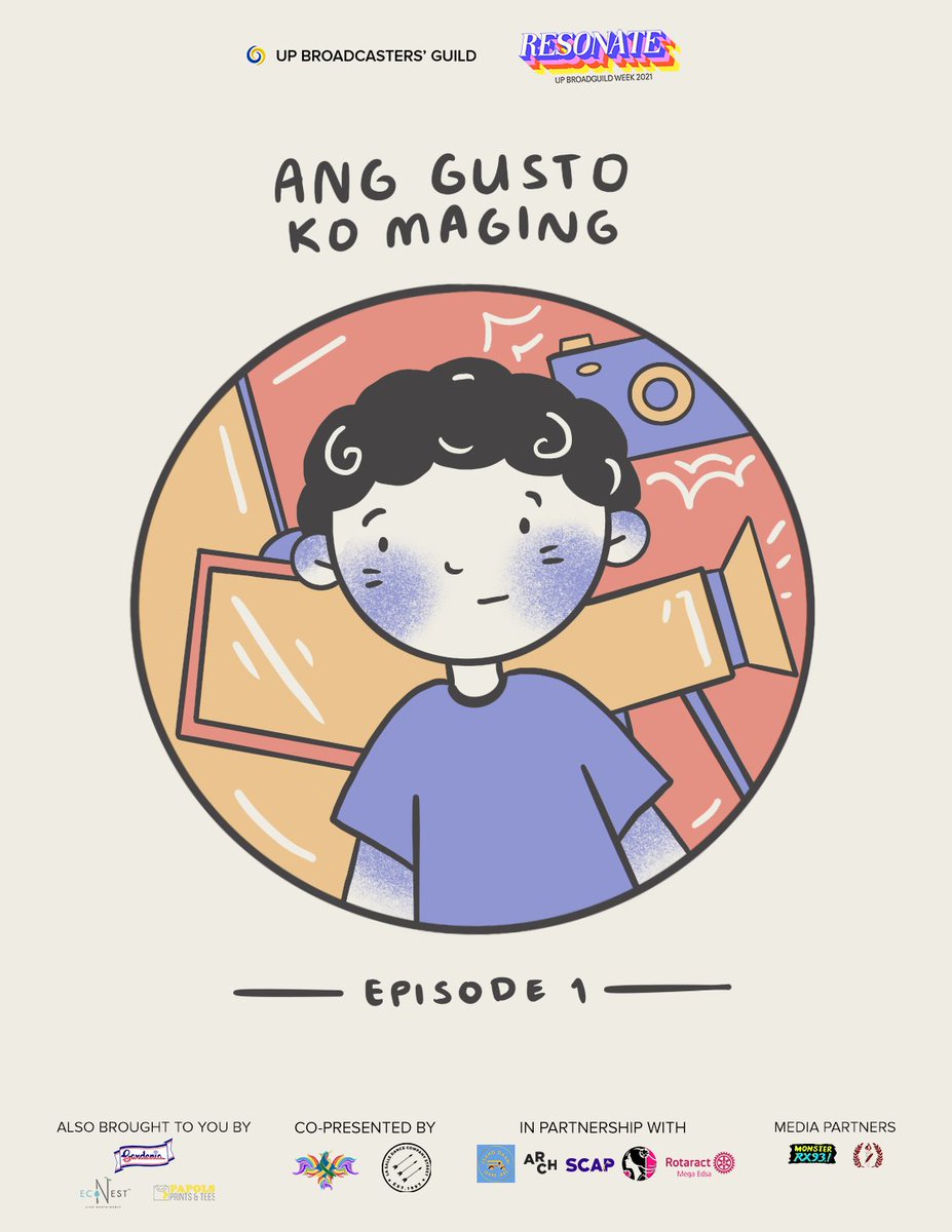 upbroadguild's tweet photo. Ito na ang unang kabanata ng aming munting istorya, #AngGustoKoMaging! π
Sumama sa paglalakbay ng bibong batang si Tantan upang tuklasin ang sagot sa napakasimpleng tanong na βano ang gusto mong maging?β
Ikaw, ano ang sagot mo? I-tweet niyo kami para mabasa namin 'to! (1/4) https://t.co/B84qnKXroj