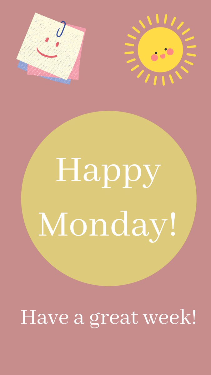 FocusUob's tweet image. Happy Monday! ☀️