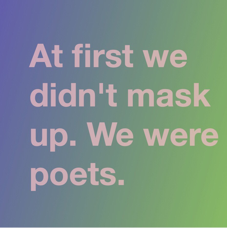 flowchartfdn's tweet photo. This Friday at 3pm (EST) Edwin Torres leads a group reading-through/thinking-through of Juliana Spahr’s “Turnt.”

CLOSE READINGS IN A VIRTUAL SPACE

Free registration: https://t.co/6PBco5xbBw

@WavePoetry @CommuneEditions @Brainlingo https://t.co/tXP00pdEZs